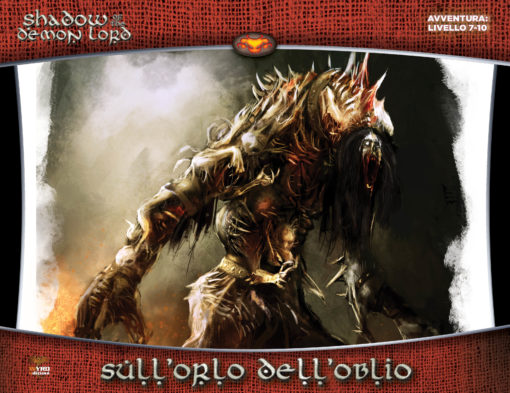 Shadow of the Demon Lord - Sull'Orlo dell'Oblio (e-book)